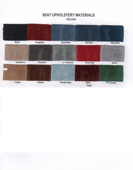 Interior-Front Buckets ONLY for Regal T Type/Turbo T -ALL Velour Seat Covers