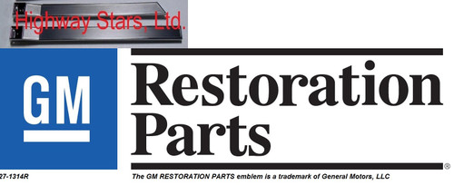 Licensed GM Restoration Grand National fender badge # 25516222 LGM