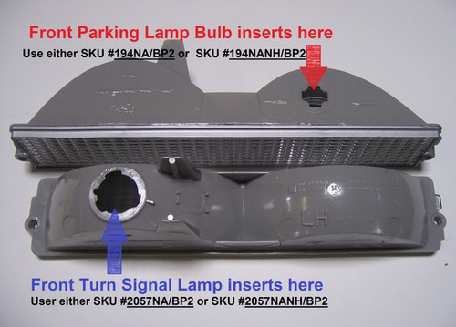 turn signal lenses for buick grand national GM # 918731 918732