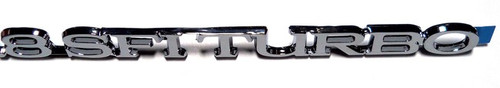 Badge - "3.8 SFI TURBO" Trunk Lid Emblem replaces GM# 25518640