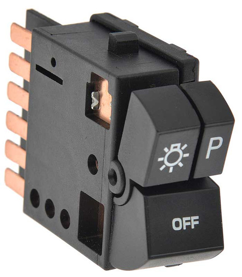 Buick Grand National Turbo Regal GNX OE headlamp switch replaces GM# 1987380