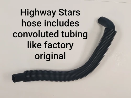 Buick Grand National Molded Power Steering Reservoir Hose replaces GM # 25531141 - for newer style reservoir