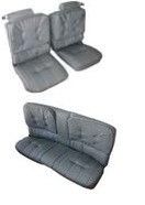 81-87 Buick Regal Limited Seat covers complete CUSTOM set with NO arm rest - Vinyl