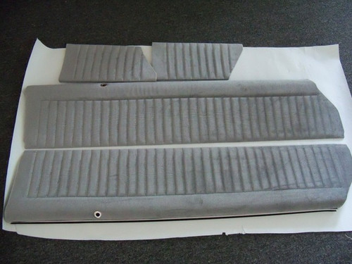 Interior-Door Panels-4 pc. COMPLETE SET UPPER for Regals with velour mat. single stitch (front and rear)