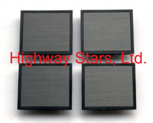 Set of 4 LICENSED GM Buick Turbo Regal Grand National Door Trim pull Screw covers caps with metal inserts like original GM 20656104