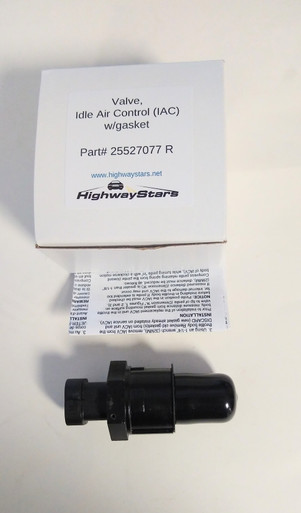 Idle air control solenoid 25527077 R includes gasket