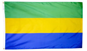 Gabon Nylon Outdoor Flag