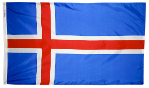Iceland Nylon Outdoor Flag