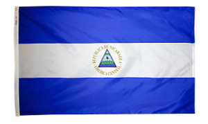 Nicaragua Govt. Nylon Outdoor Flag Nicaragua Govt. Nylon Outdoor Flag