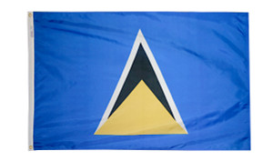 St. Lucia Nylon Outdoor Flag St. Lucia Nylon Outdoor Flag