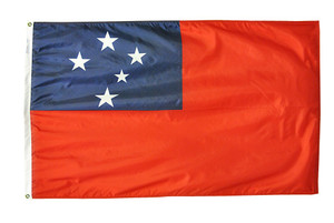 Western Samoa Nylon Outdoor Flag Western Samoa Nylon Outdoor Flag