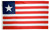 Liberia Nylon Outdoor Flag