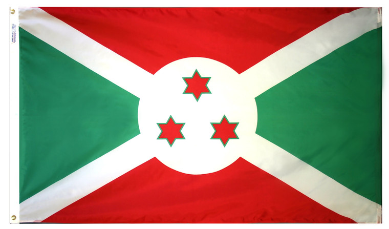 Burundi Nylon Outdoor Flag