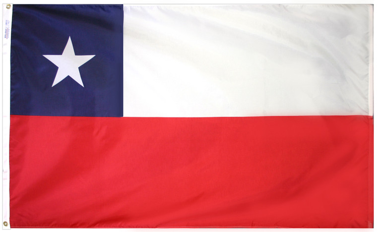 Chile Nylon Outdoor Flag