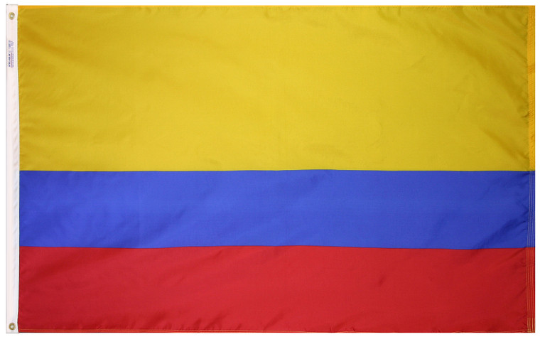 Colombia Nylon Outdoor Flag