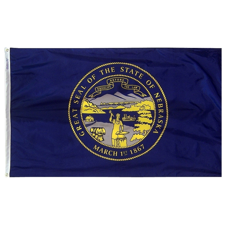 Nebraska Nylon Outdoor Flag