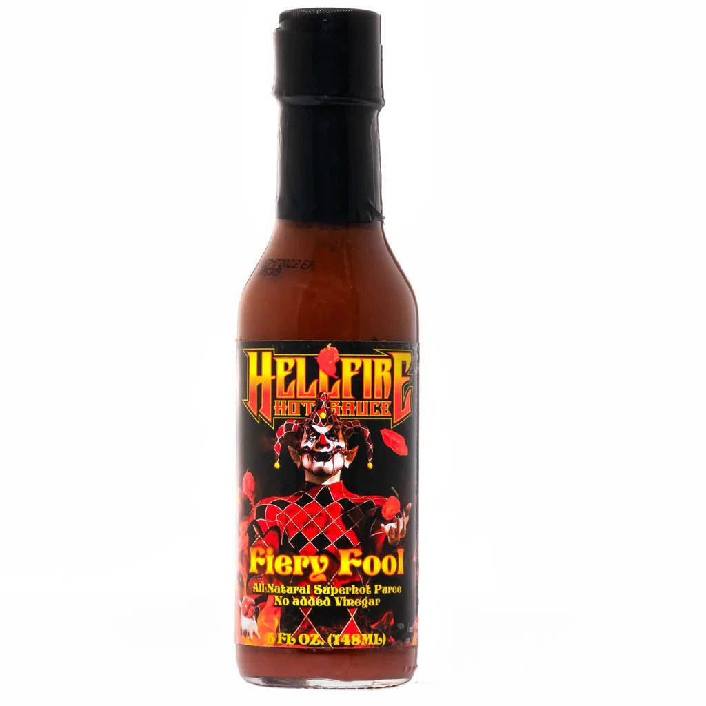 Hellfire Fiery Fool Hot Sauce - HotSauceBoss.com