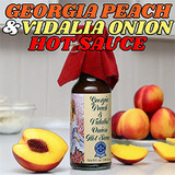 Georgia Peach and Vidalia Onion Hot Sauce