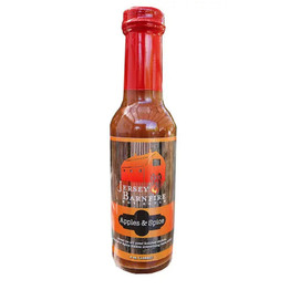 Bottle of Jersey Barnfire Apples & Spice Hot Sauce