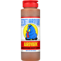 Bottle of Secret Aardvark Habanero Hot Sauce