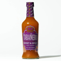 Tabanero Sweet and Spicy Hot Sauce 8oz Bottle
