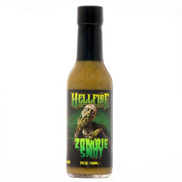 Bottle of Hellfire Zombie Snot Hot Sauce