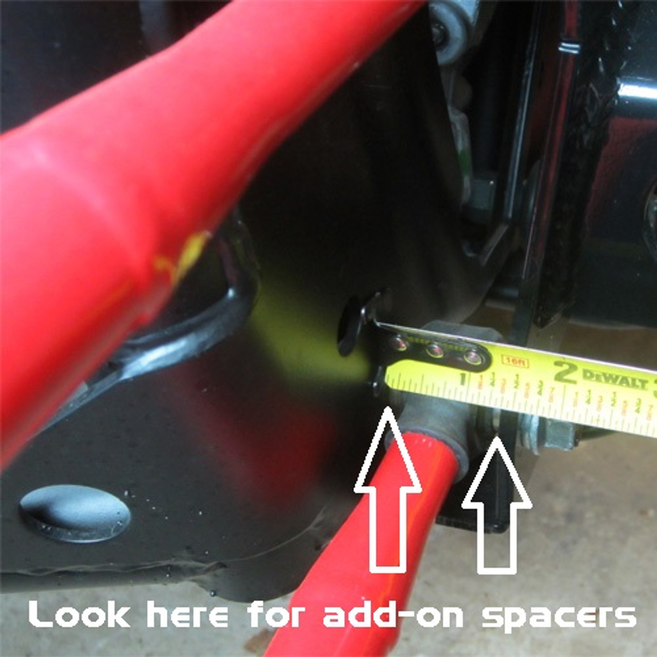 Look Here For Add-On Spacers