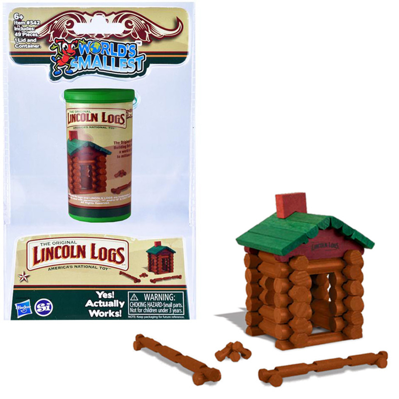 world's smallest lincoln logs