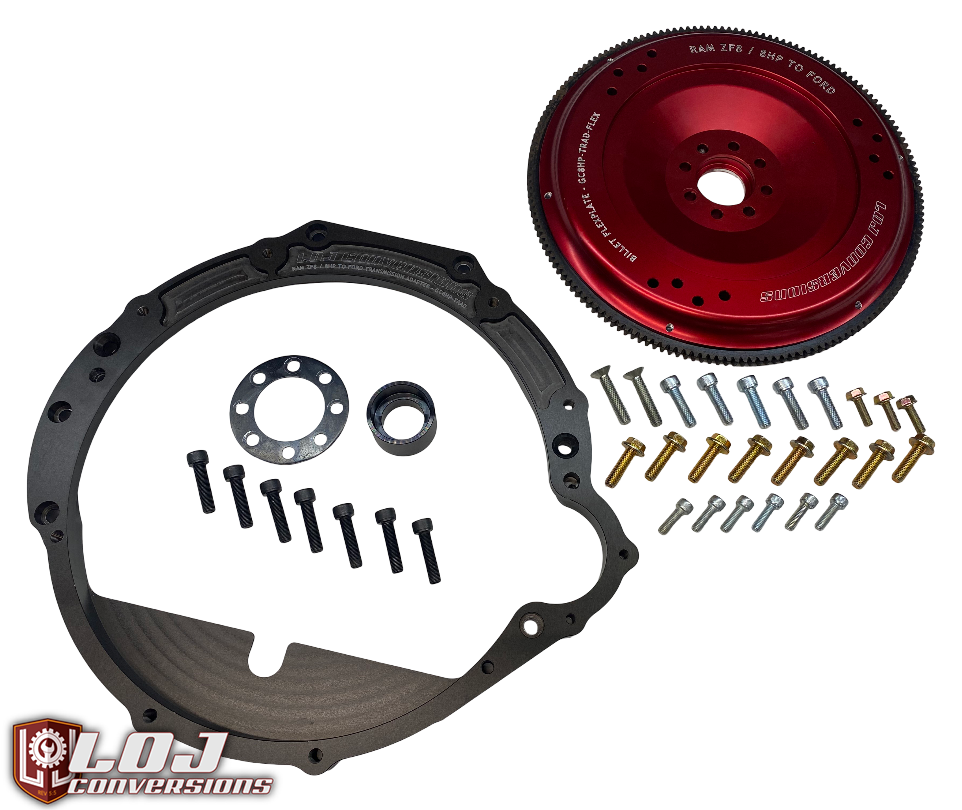 Ford Modular / Coyote / Godzilla to Hemi 8HP / ZF8 Transmission