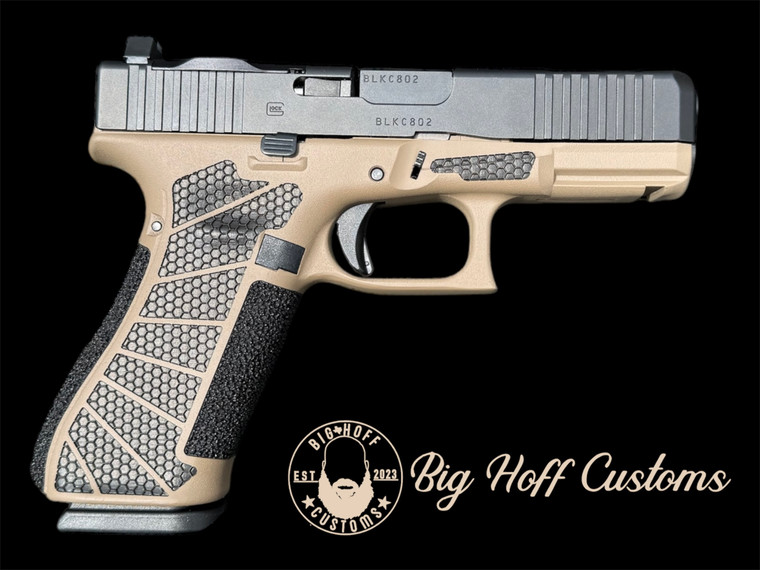 Custom Ported Glock 45 Hybrid Honeycomb