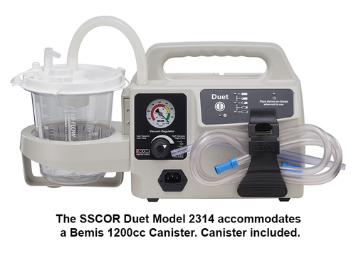 SSCOR Duet Hospital Aspirator