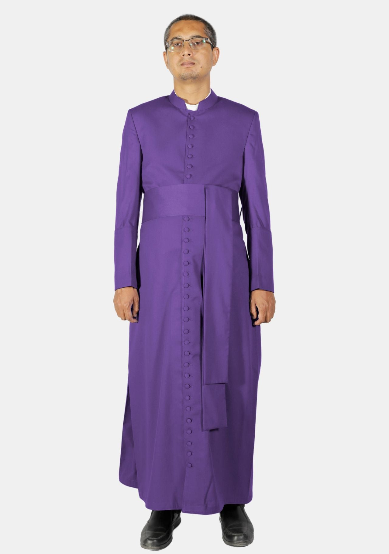 Regal Cassock for Men Roman Purple