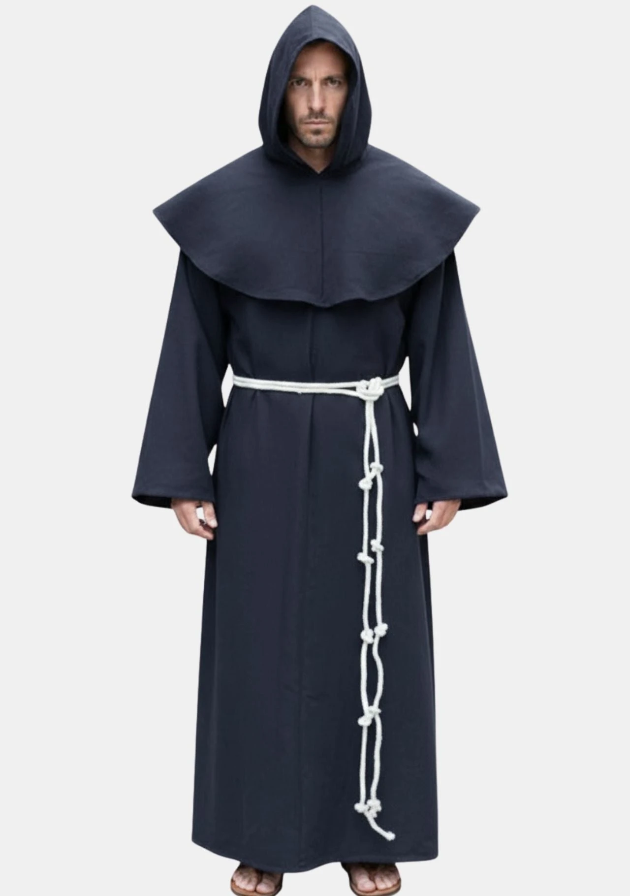 Authentic Black Monk Robe