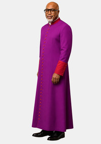 Atreus Clergy Cassock for Men Red Purple and Red