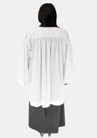 Square Neck Women Clergy Surplice