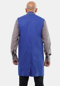 Pulpit Pinafore Royal Blue Clergy Apron for Men