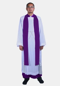 Roman Purple Clergy Stole