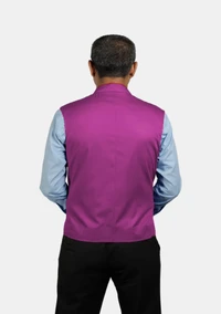 Messiah Red Purple Clerical Vest