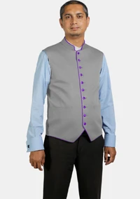 Gray eClergy's Vest