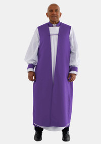 Men's Purple Chimere and Rochet Set