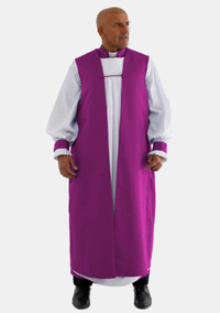 Red Purple Anglican Rochet