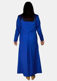 Sanctified Royal Blue Anglican Cassock For Women