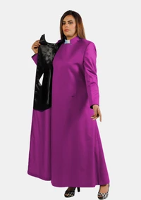 Ladies Red Purple Chimere and Rochet Set