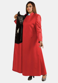 Female Red Rochet and Chimere Set