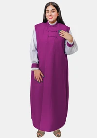 3 Stripe Red Purple Chimere and Rochet Set