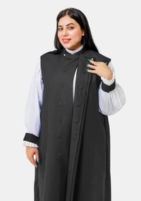 3 Stripe Black Chimere and Rochet Set