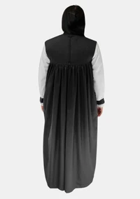 3 Stripe Black Chimere and Rochet Set