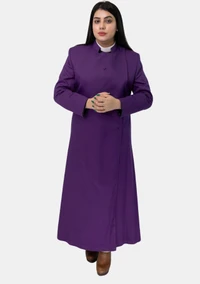 3 Stripe Female Clerical Chimere for Bishop