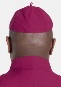 Red Purple Zucchetto Cap