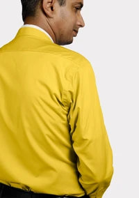 Tonsure Collar Gold Clergy Shirt